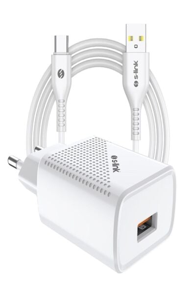 S-LINK SL-EC40T TYPE-C KABLOLU SARJ ADAPTÖRÜ