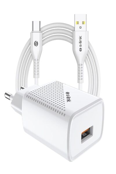 S-LINK SL-EC40T TYPE-C KABLOLU SARJ ADAPTÖRÜ