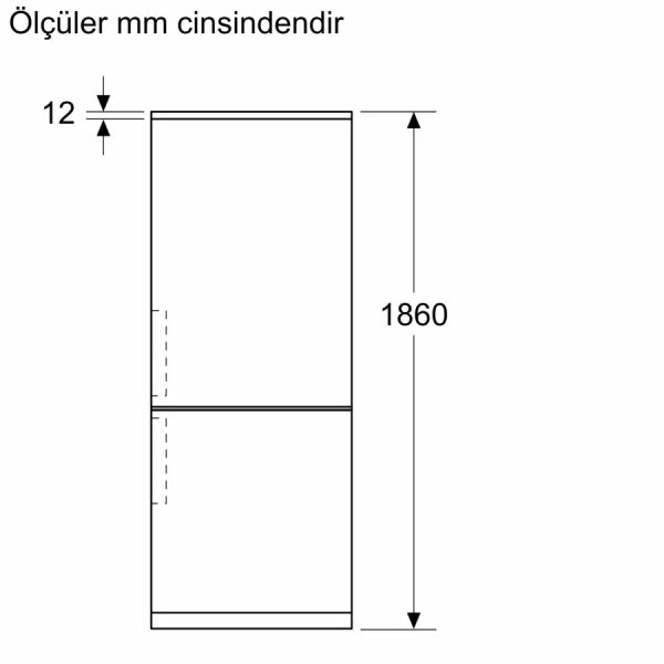 BOSCH KGP86AXB0N NO FROST BUZDOLABI