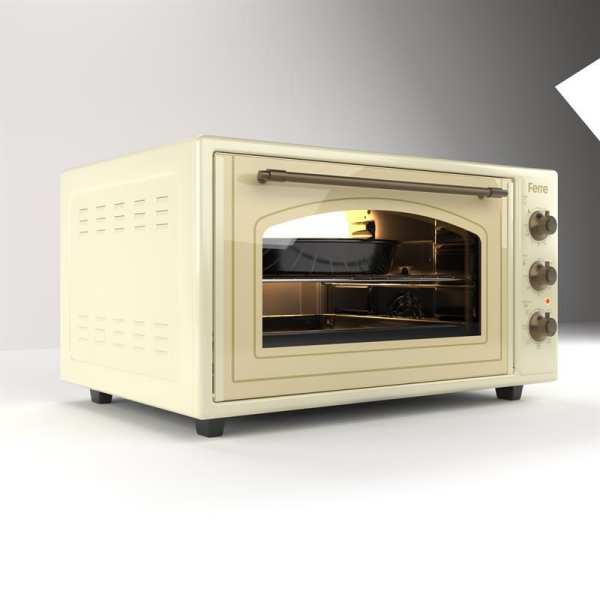 FERRE 45-710-ML KREM RUSTİK MİNİ FIRIN