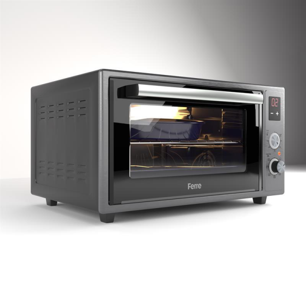 FERRE 45-710-ML SİYAH DİJİTAL MİNİ FIRIN
