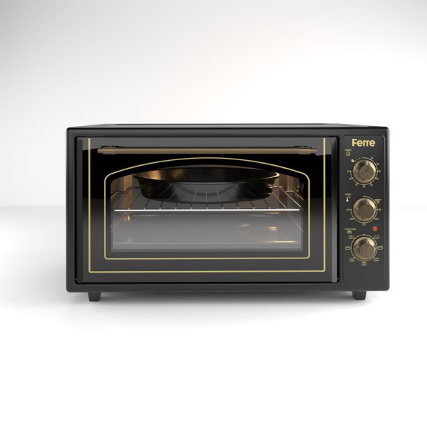 FERRE 45-710-ML SİYAH RUSTİK MİNİ FIRIN