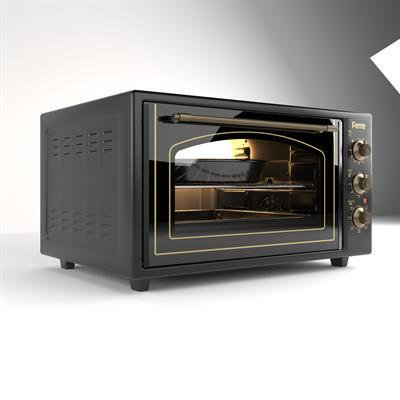 FERRE 45-710-ML SİYAH RUSTİK MİNİ FIRIN