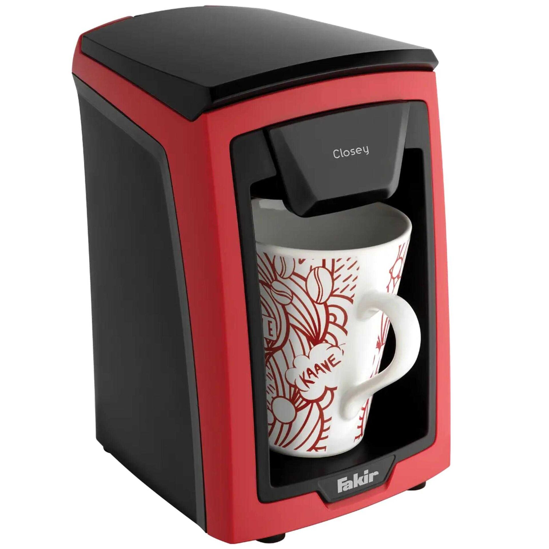 FAKİR CLOSEY KIRMIZI KİŞİSEL FİLTRE KAHVE MAK.