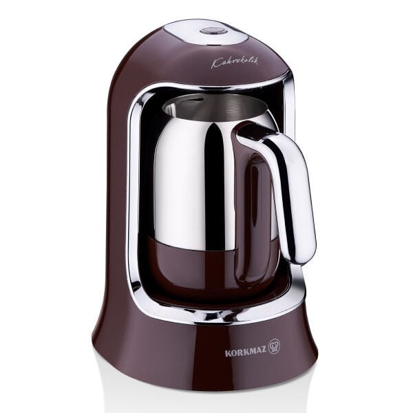 KORKMAZ A860-18 KAHVEKOLİK OTOMATİK KAHVE MAK.ROBUSTA-KROM