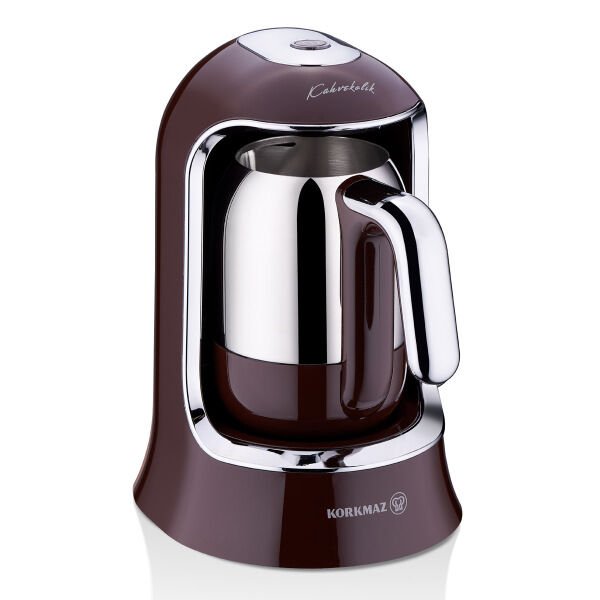 KORKMAZ A860-18 KAHVEKOLİK OTOMATİK KAHVE MAK.ROBUSTA-KROM