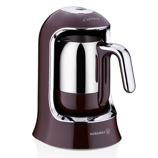KORKMAZ A860-18 KAHVEKOLİK OTOMATİK KAHVE MAK.ROBUSTA-KROM