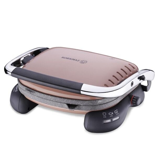 KORKMAZ A324-12 CASTRON TOST MAKİNASI MACHA-KROM