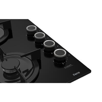 FERRE CS205FA 60CM SİYAH FLAME ART ANKASTRE OCAK