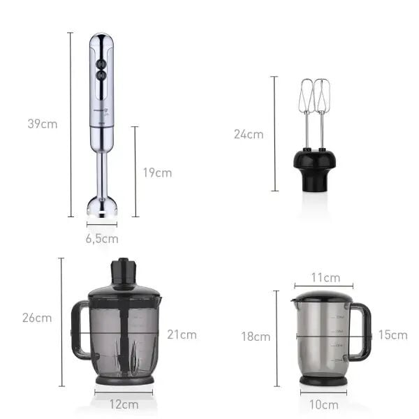 KORKMAZ A447-16 MIA MEGA İNOX BLENDER