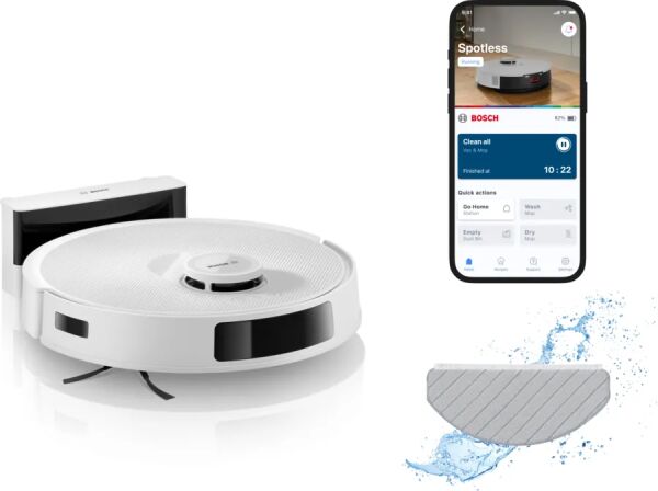 BOSCH BCRC1W ROBOT SÜPÜRGE