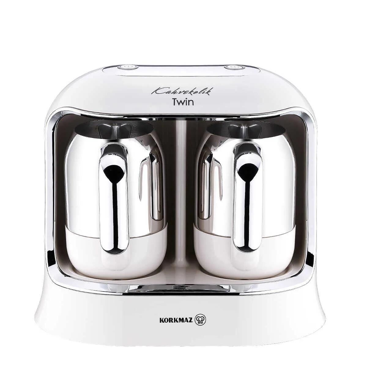 KORKMAZ A861-08 KAHVEKOLİK TWİN KAH.MAK.VANİLYA- KROM