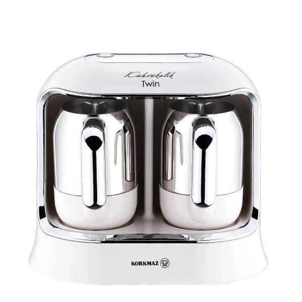 KORKMAZ A861-08 KAHVEKOLİK TWİN KAH.MAK.VANİLYA- KROM