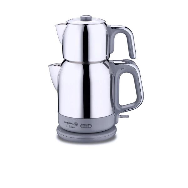 KORKMAZ A331-10 ÇAYTEMA İNOX-GRİ ÇAY MAKİNASI