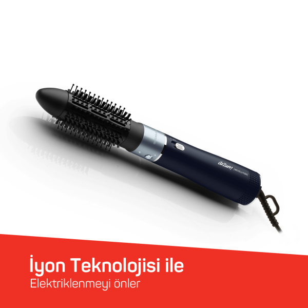 ARZUM AR5162 PLATİN GRİ PRO HAVA ÜFLE.SAÇ ŞEKİLLENDİRİCİ
