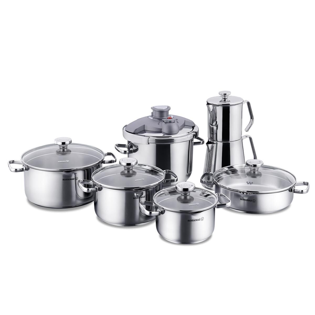 KORKMAZ A1766 AQUA 14PRÇ. HİPER SET
