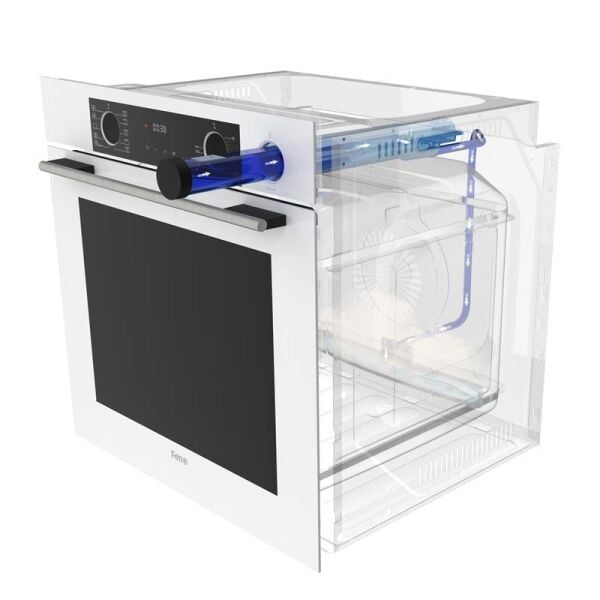 FERRE XE64CPR FRYART GRİ BUHARLI ANKASTRE FIRIN