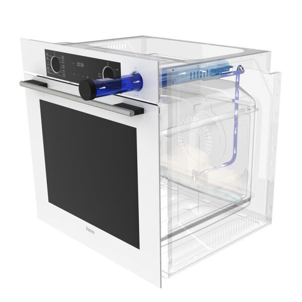 FERRE XE64CPR FRYART GRİ BUHARLI ANKASTRE FIRIN