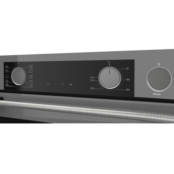 FERRE XE64CPR FRYART GRİ BUHARLI ANKASTRE FIRIN