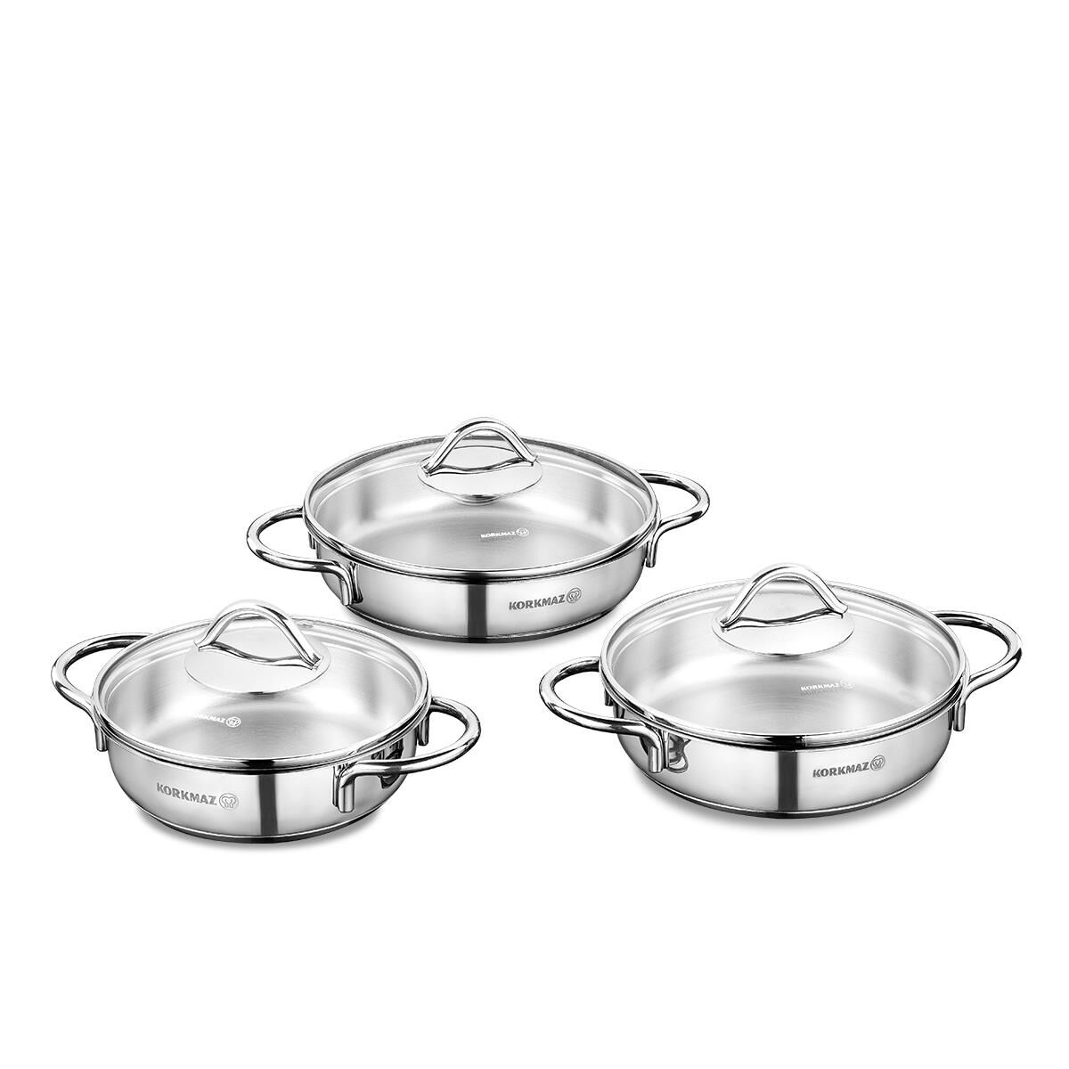 KORKMAZ A1805 TOMBİK 6PRÇ. OMLET SET