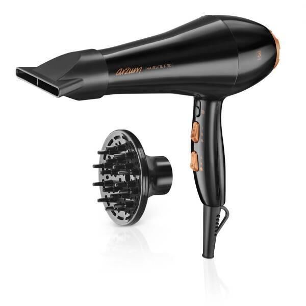 ARZUM AR5009 SİYAH HAIRSTIL PRO PROFES.SAÇ KURUTMA MAK.
