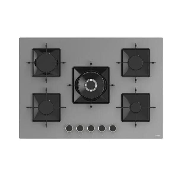 FERRE SS038 75CM WOK GRİ ANKASTRE OCAK